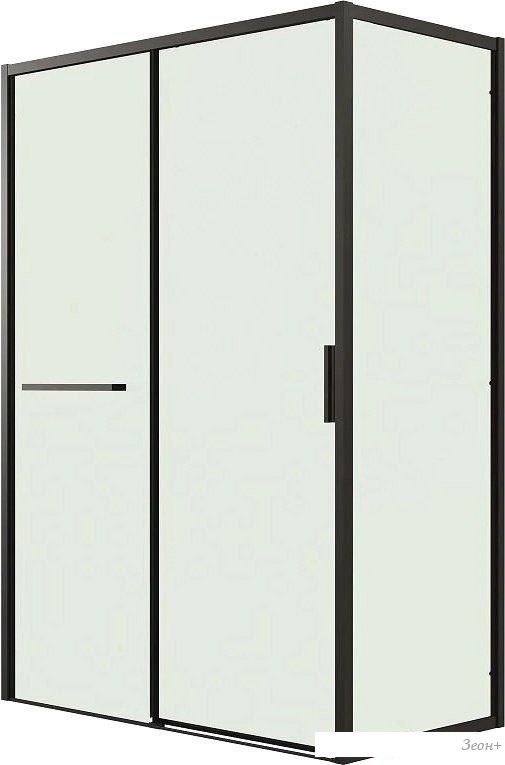 Душевой уголок Grossman Style 130x100x195 120.K33.05.1310.21.00 (черный матовый/стекло прозрачное)