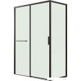 Душевой уголок Grossman Style 130x100x195 120.K33.05.1310.21.00 (черный матовый/стекло прозрачное)