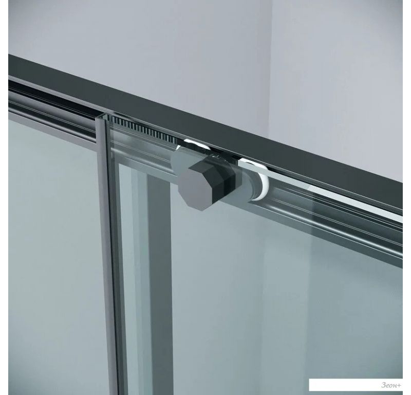 Душевой уголок Grossman Style 130x100x195 120.K33.05.1310.21.00 (черный матовый/стекло прозрачное)