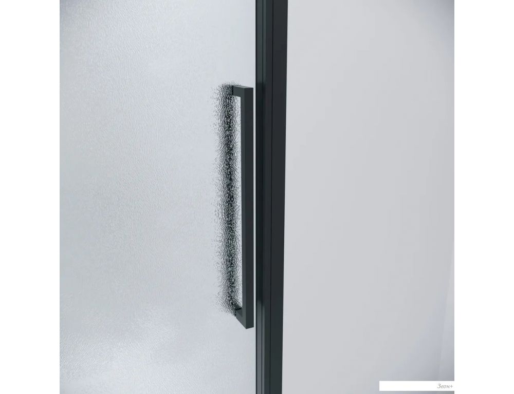 Душевой уголок Grossman Cosmo 100x100x195 120.K33.02.1010.21.02 (черный матовый/стекло шиншилла)