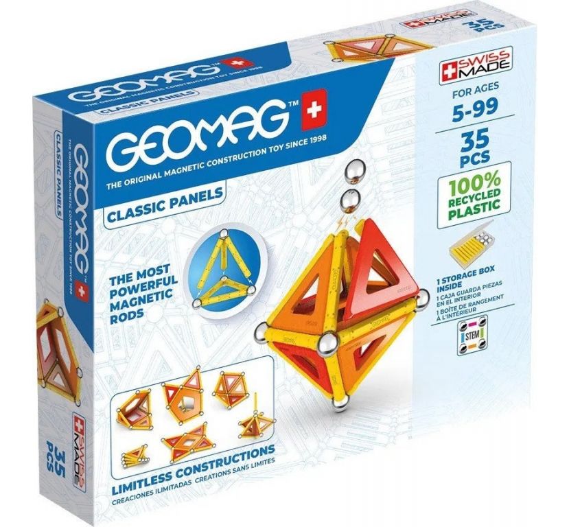 Магнитный конструктор Geomag Классик пластины GM470
