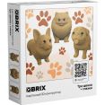 Конструктор QBRIX Три щенка. Глазки 3D 20096
