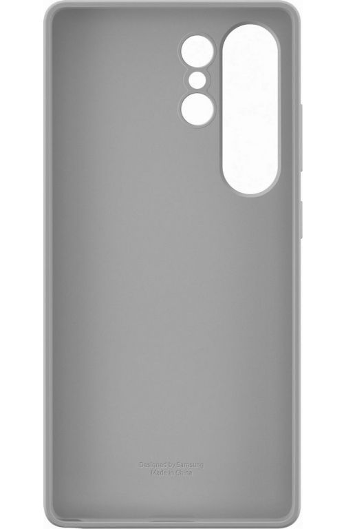 Чехол (клип-кейс) Samsung для Samsung Galaxy S25 Ultra Silicone Case S25 Ultra серый (EF-PS938CJEGRU)