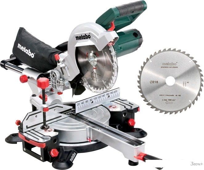 Торцовочная пила Metabo KGS 216 M Set