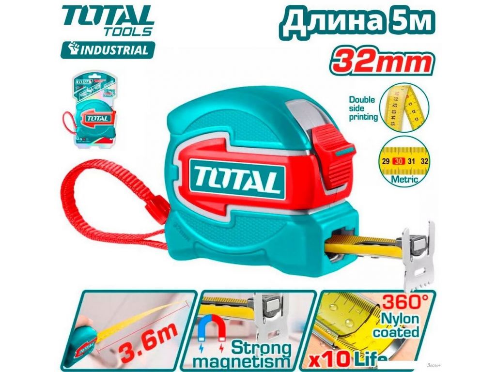 Рулетка Total TMT80532M
