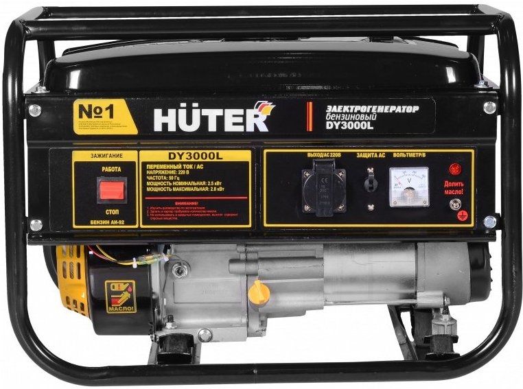 Бензиновый генератор Huter DY3000L