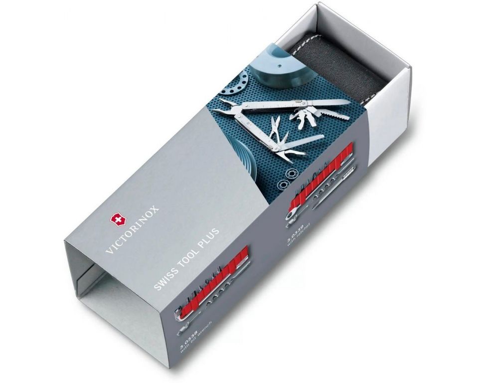 Туристический нож Victorinox SwissTool Plus 38 (3.0338.L)