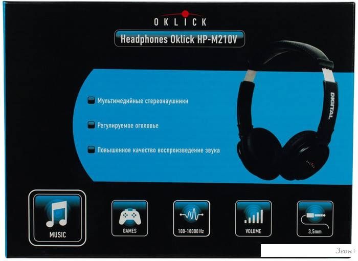 Наушники Oklick HP-M211V