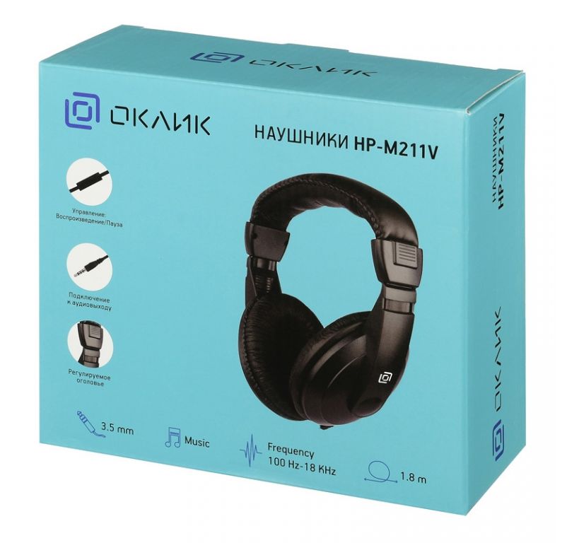 Наушники Oklick HP-M211V