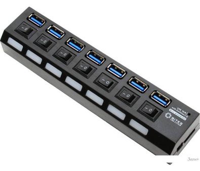 USB- 5bites HB37-303PBK
