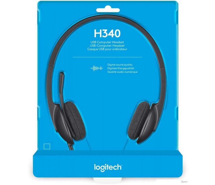 Наушники Logitech USB Headset H340