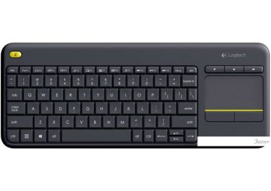  Logitech Wireless Touch Keyboard K400 Plus Black (920-007147)