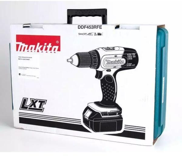 Дрель-шуруповерт Makita DDF453RFE