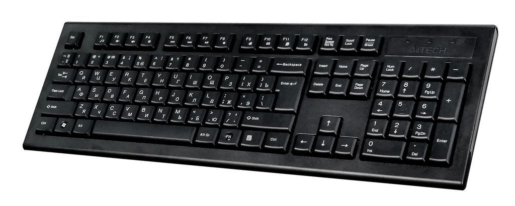 Мышь + клавиатура A4Tech 7100N