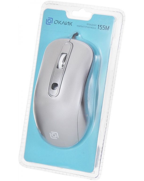 Мышь Oklick 155M Optical Mouse Black (868548)