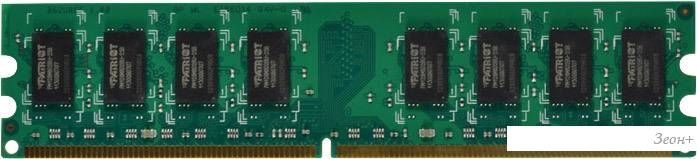 Оперативная память Patriot Signature 2GB DDR2 PC2-6400 (PSD22G80026)
