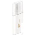 USB Flash Silicon-Power Blaze B06 White 32GB (SP032GBUF3B06V1W)