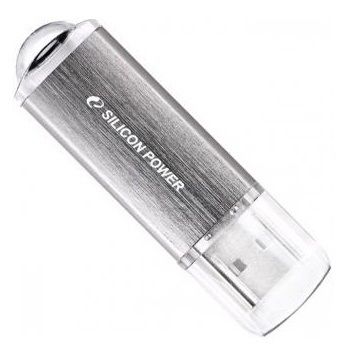 USB Flash Silicon-Power Ultima II I-Series Silver 32 Гб (SP032GBUF2M01V1S)