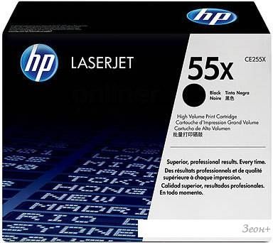 Картридж HP 55X (CE255X)