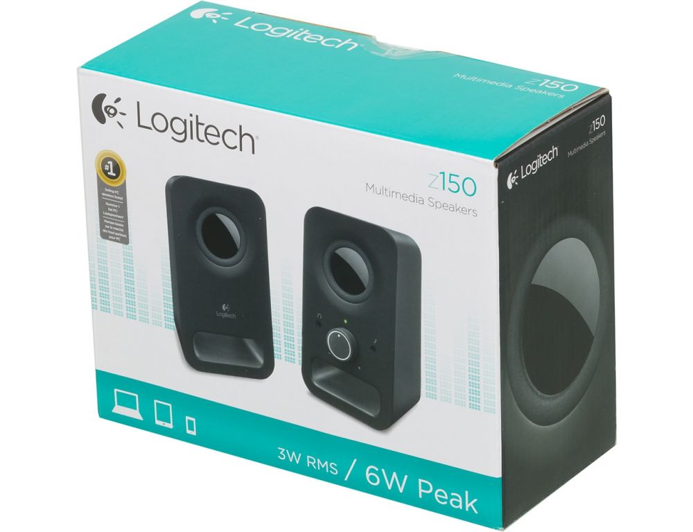 Акустика Logitech Z150 (черный)