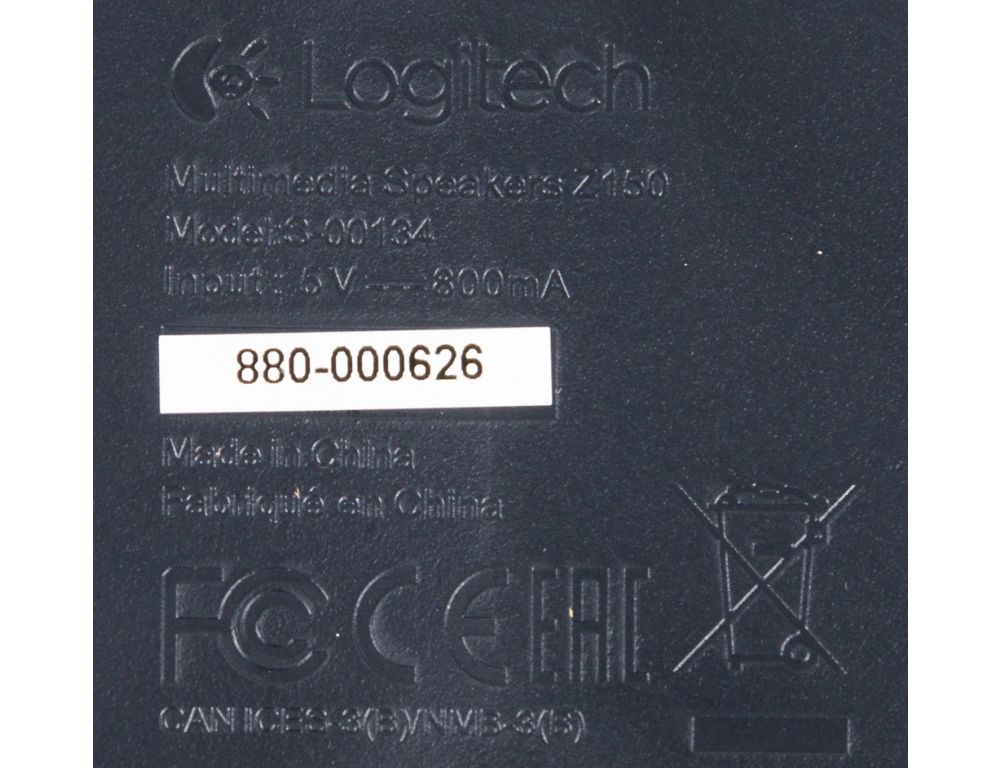 Акустика Logitech Z150 (черный)