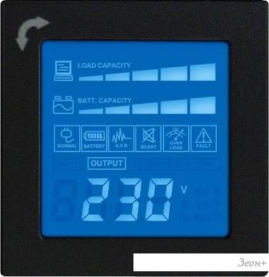 Источник бесперебойного питания CyberPower PR1000 LCD 2U (PR1000ELCDRT2U)