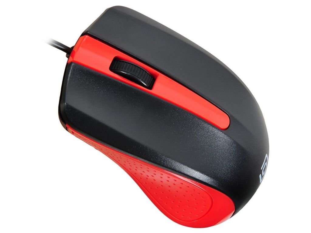 Мышь Oklick 225M Black/Red (288237)