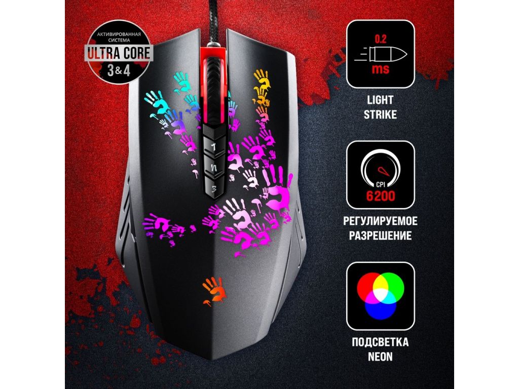 Игровая мышь A4Tech Bloody A60