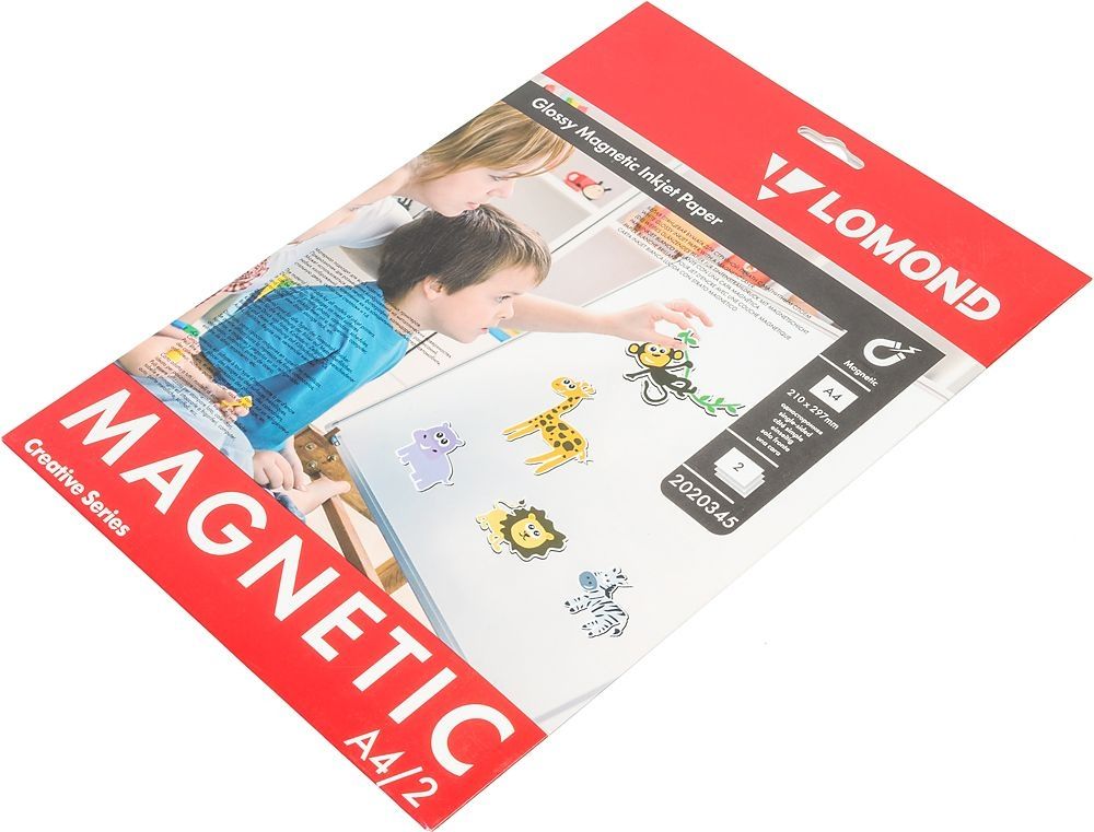 Фотобумага Lomond Magnetic Paper glossy A4, 660 г/м2 2л (2020345)