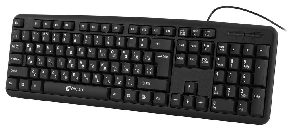 Клавиатура Oklick 180M Standard Keyboard