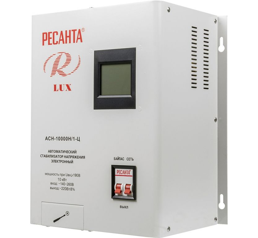 Стабилизатор напряжения Ресанта АСН-10000/1-Ц