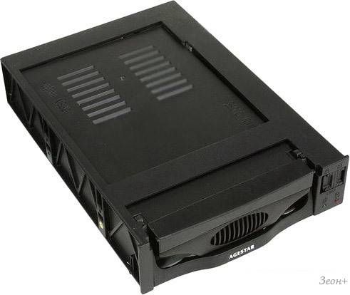 Бокс для жесткого диска AgeStar SR3P-SW-1F Black