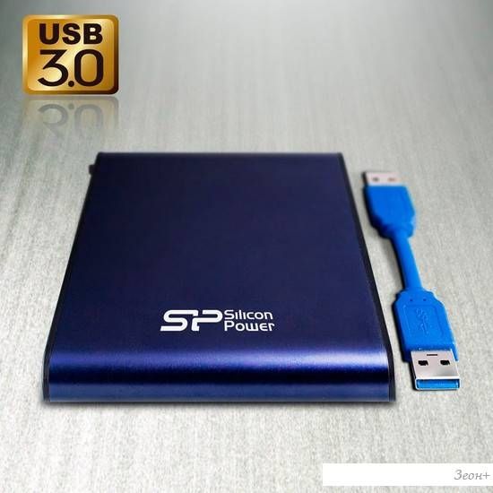 Внешний накопитель Silicon-Power Armor A80 2TB (SP020TBPHDA80S3B)
