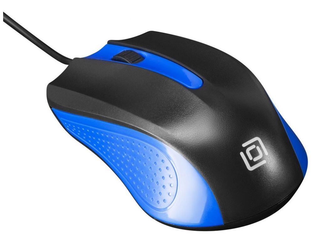 Мышь Oklick 225M Black/Blue (288233)