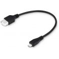 Кабель USB Buro OTG USB A (m)/microUSB (m) 0.2м