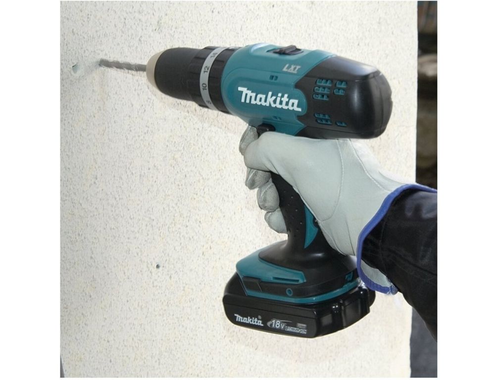 Дрель-шуруповерт Makita DHP453RFE