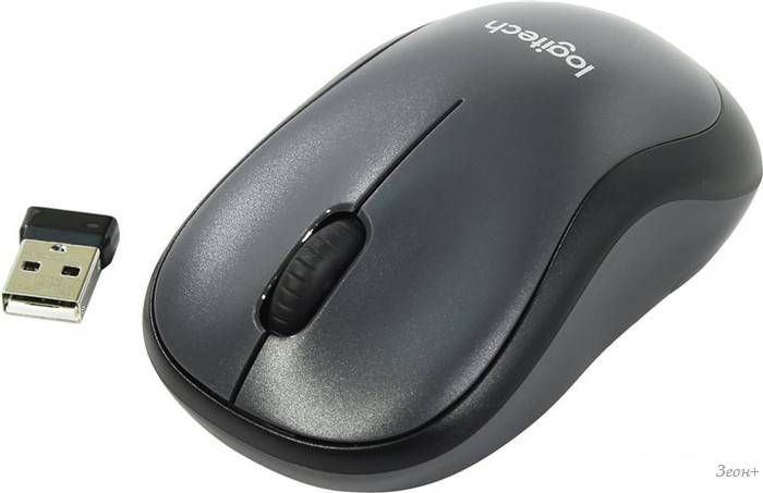 Мышь Logitech M220 Silent (темно-серый)