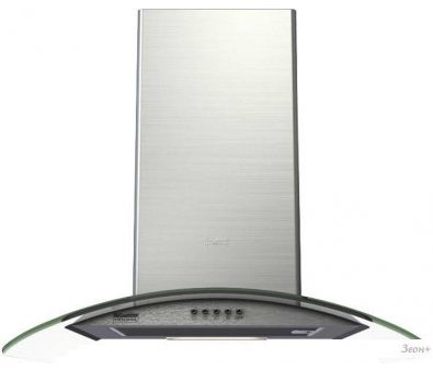   Krona Sabrina 600 Inox/Glass Push Button