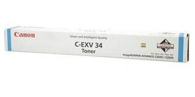 Тонер Canon C-EXV34 3783B002 голубой туба для копира iR C9060/C9065/C9070