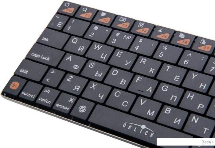 Клавиатура Oklick 840S Wireless Bluetooth Keyboard