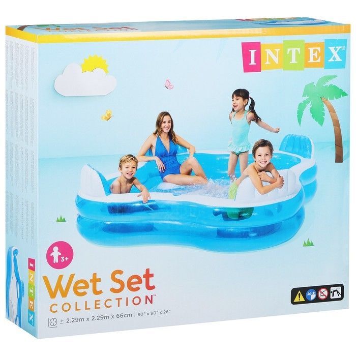 Надувной бассейн Intex Family 229х66 (56475)