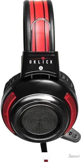 Наушники Oklick HS-G300 Armageddon (черный/красный)
