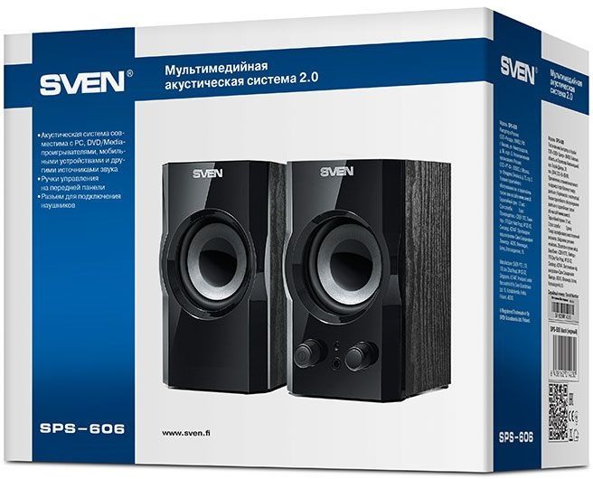 Акустика SVEN SPS-606 (черный)