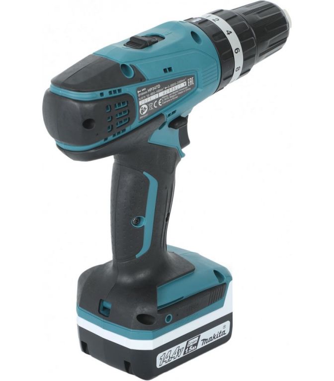Дрель-шуруповерт Makita HP347DWE