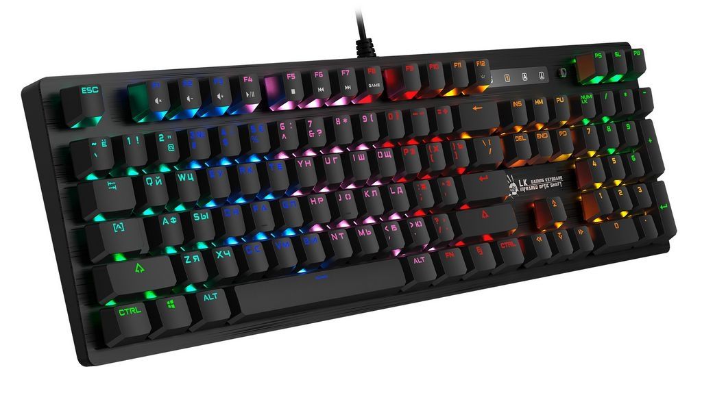 Клавиатура A4Tech Bloody B820R (LK Red)