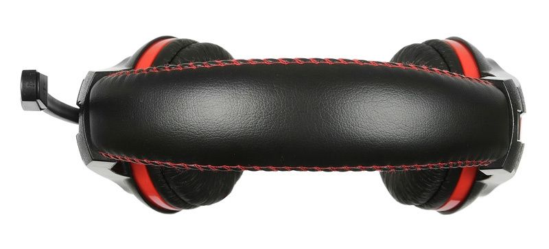 Наушники Oklick HS-L200 (черный/красный)