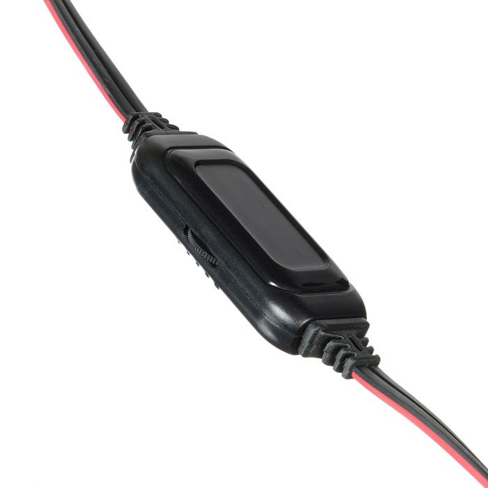 Наушники Oklick HS-L200 (черный/красный)