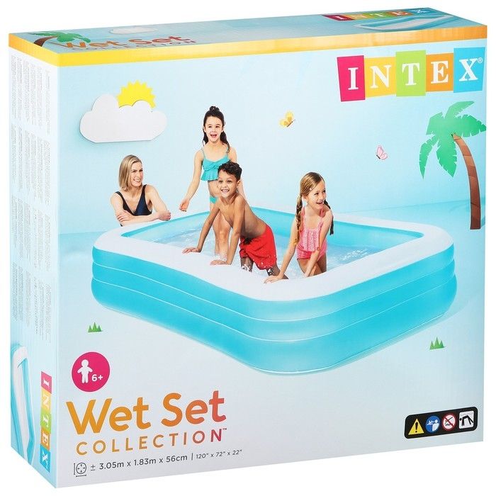 Надувной бассейн Intex Family 305x183x56 (58484)