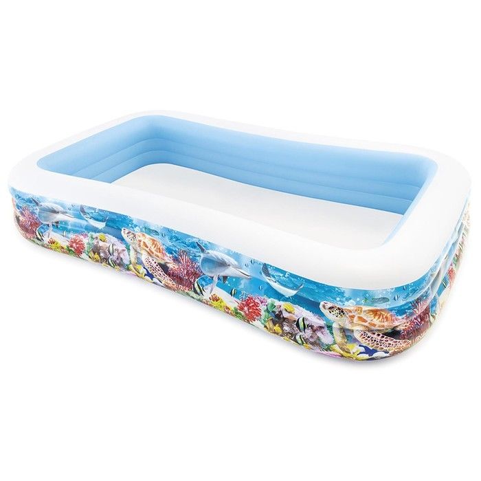Надувной бассейн Intex Swim Center Tropical Reef 305x183x56 (58485)