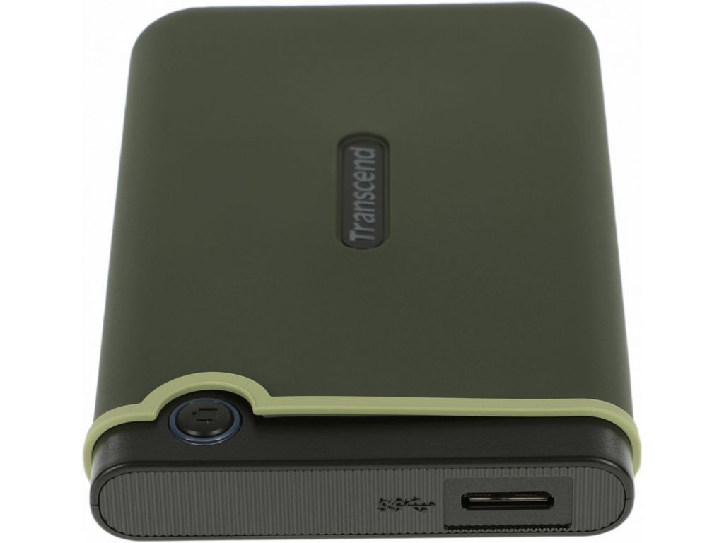 Внешний жесткий диск Transcend StoreJet 25M3 1TB (зеленый)